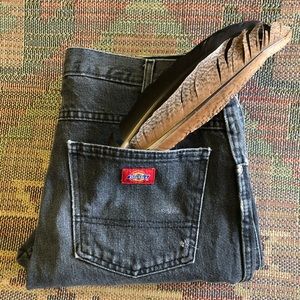 33 32 Distressed Black Dickies Jeans